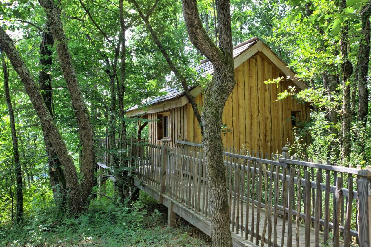 Les Cabanes Des Benauges Arbis Exterior photo